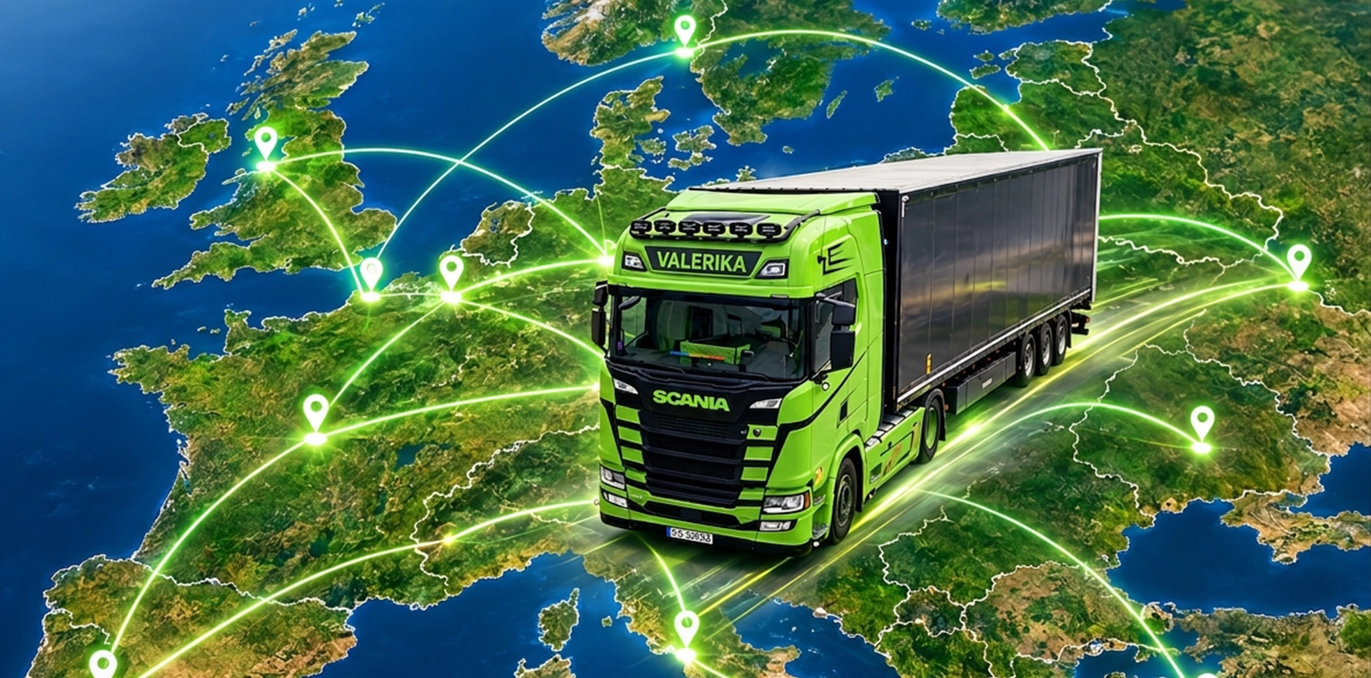 Monitorizare GPS și Rute Europene